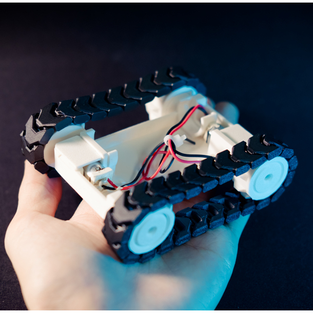 Khung xe tank mini đã tích hợp motor N20