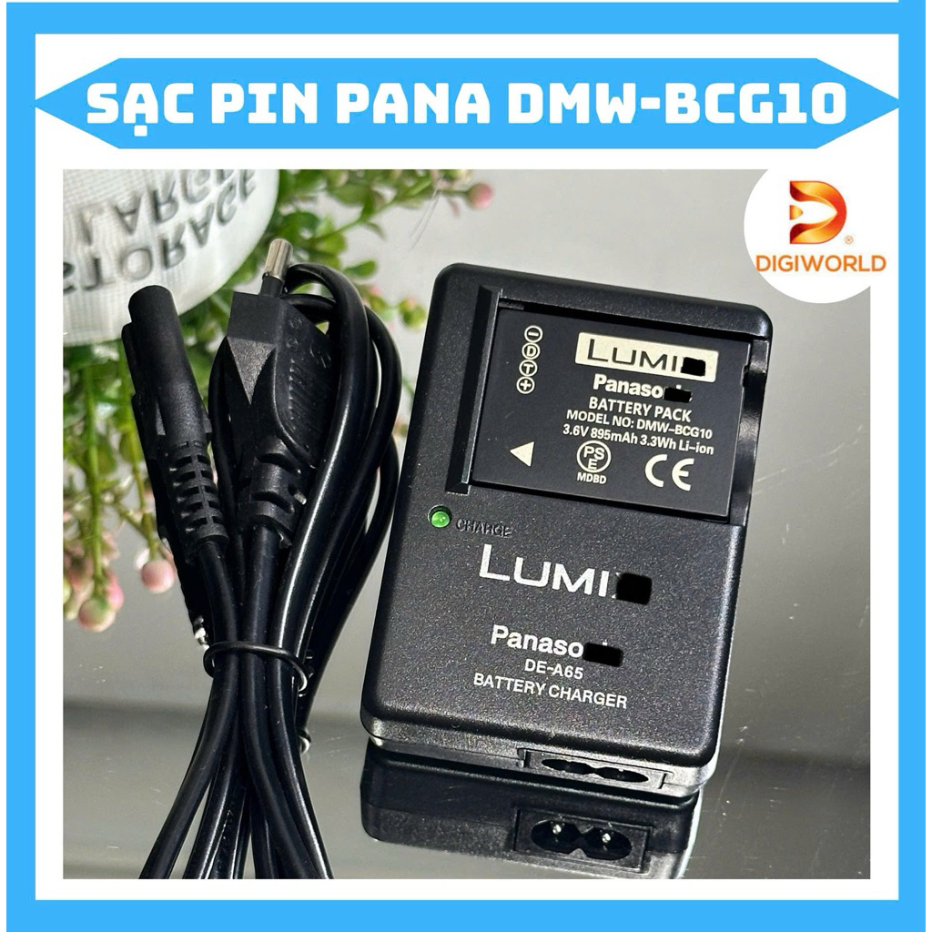 Sạc Pana DE-A65 dùng cho pin Pana DMW-BCG10