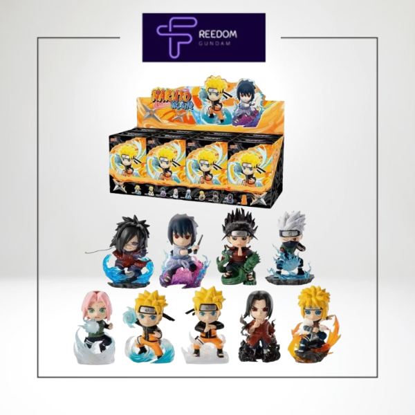 Mô hình nhân vật Figure Blind Box Naruto 9 pcs