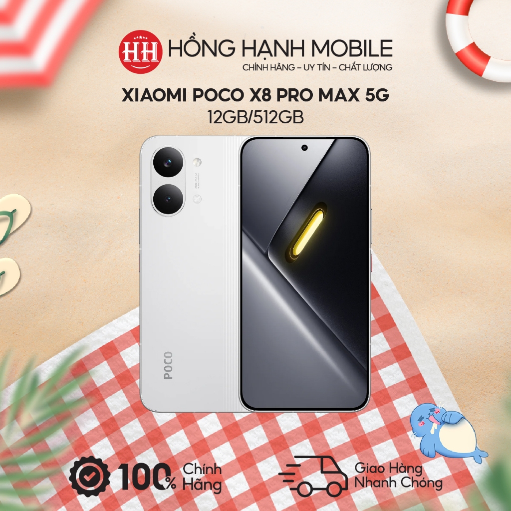 Điện Thoại Xiaomi POCO X8 Pro Max  5G 12GB/512GB - Hàng Chính Hãng | BigBuy360 - bigbuy360.vn