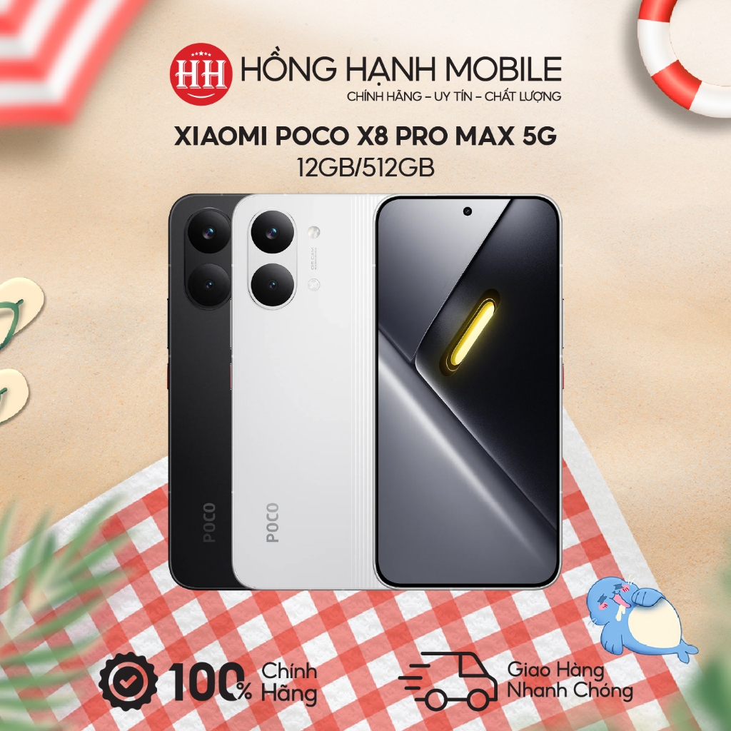 Điện Thoại Xiaomi POCO X8 Pro Max  5G 12GB/512GB - Hàng Chính Hãng | BigBuy360 - bigbuy360.vn