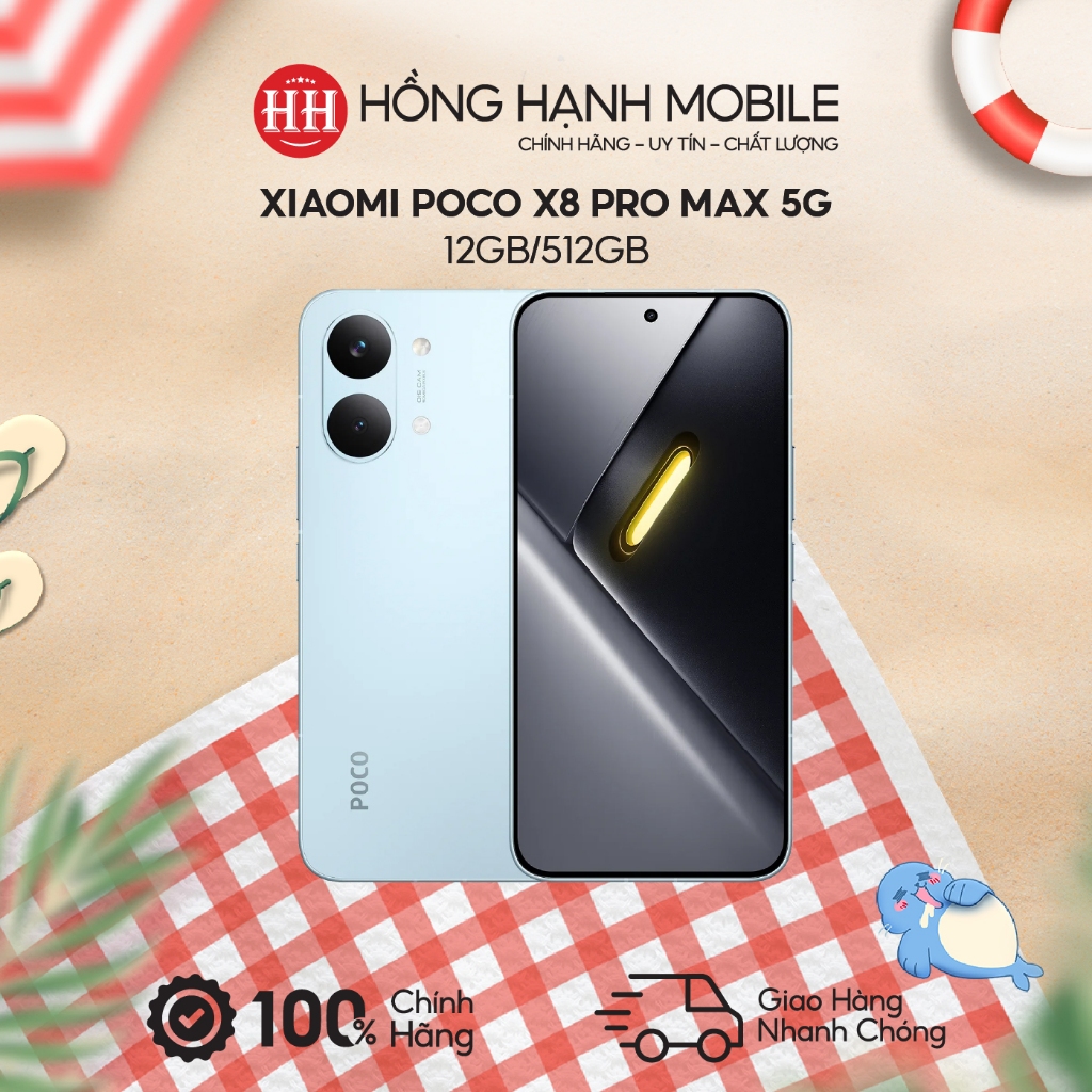 Điện Thoại Xiaomi POCO X8 Pro Max  5G 12GB/512GB - Hàng Chính Hãng | BigBuy360 - bigbuy360.vn
