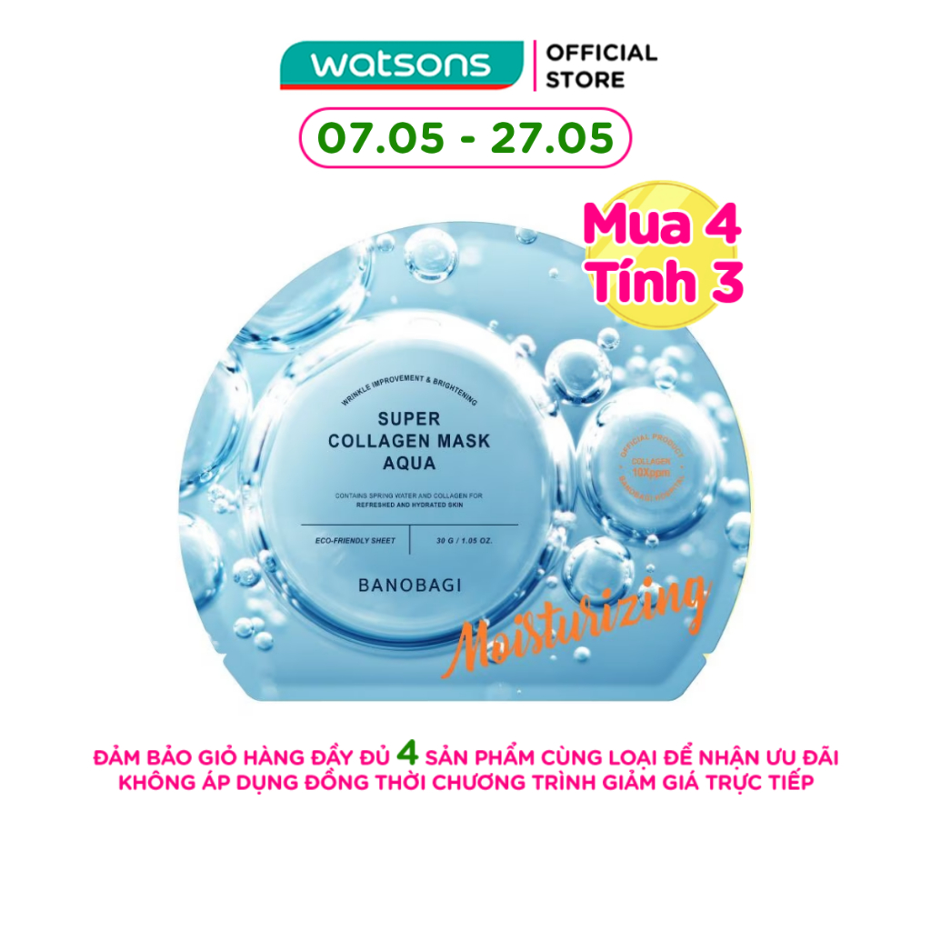 Mặt Nạ Banobagi Super Collagen Mask Aqua 30g