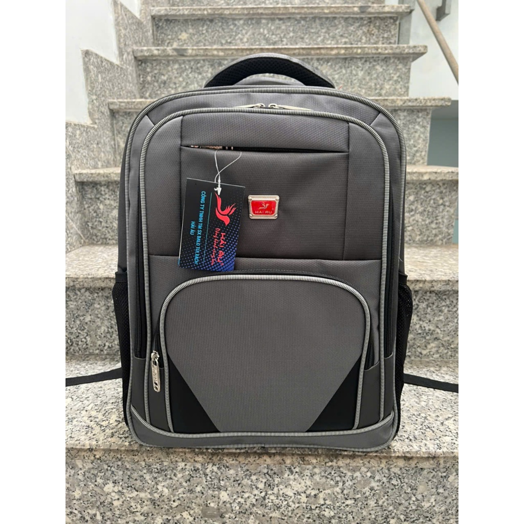 L14 - 57x40cm - Balo SIÊU LỚN (SIÊU BỰ) Laptop Du Lịch Đi Làm Đi Công Tác Sọc Chỉ Đỏ