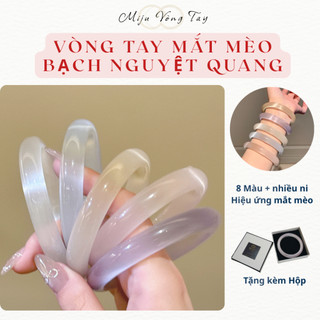 Vòng tay nữ bạch nguyệt quang hiệu ứng mắt mèo