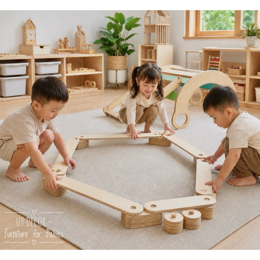 Cầu cân bằng Balance Beam Uy Decor