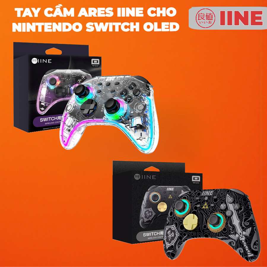 Tay cầm IINE/ Pro controller IINE cho Nintendo Switch