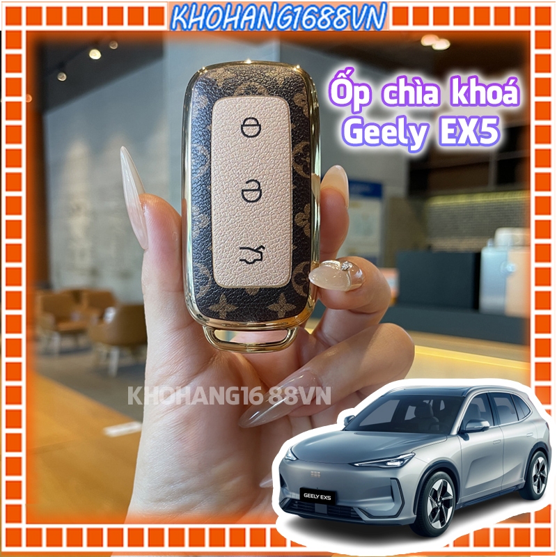 Ốp chìa khoá sang trọng dành cho xe Geely EX5 EV, EX5 EMI