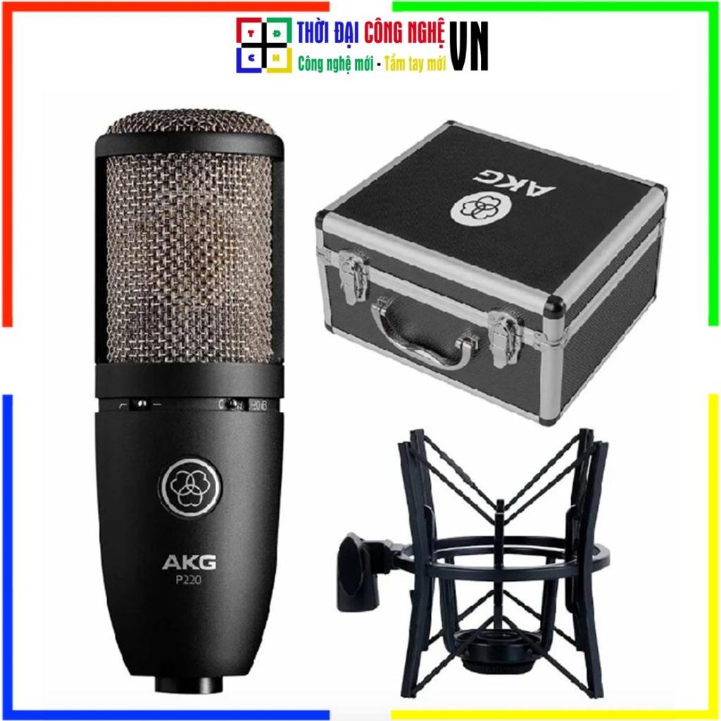 Micro condenser thu âm AKG P420 - Cam kết chính hãng trọn đời - Bảo hành 12 tháng, 1 đổi 1 trong 15 