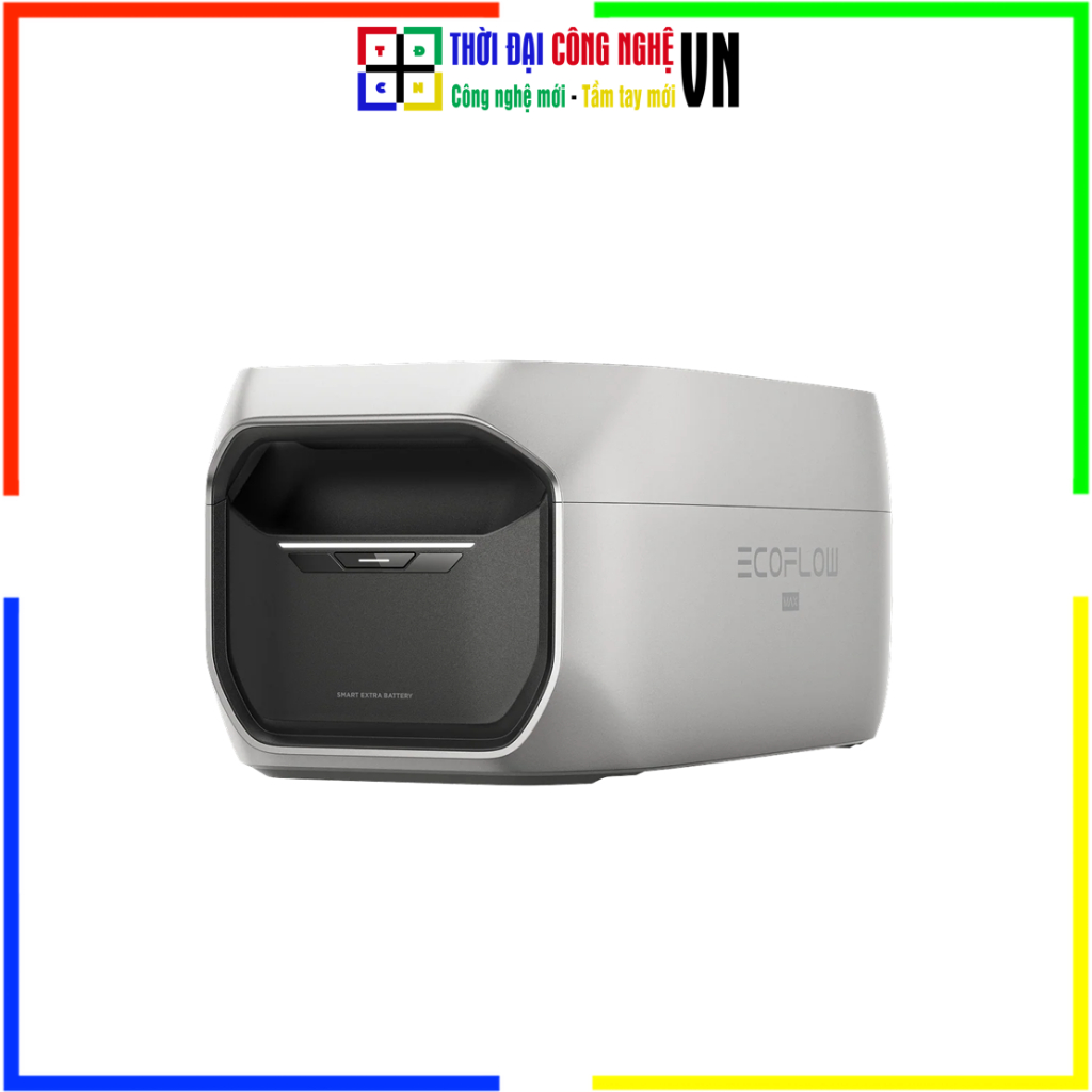 EcoFlow DELTA 3 Smart Extra Battery 1024Wh - Mở rộng dung lượng cho DELTA 3/Plus, LFP siêu bền, BH 5