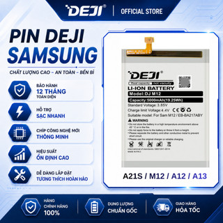 Linh Kiện Pin Deji Samsung A21S / A12 / A02 / A04S / M12 / A13 4G Dung Lượng 5000mAh / EB-BG217ABY