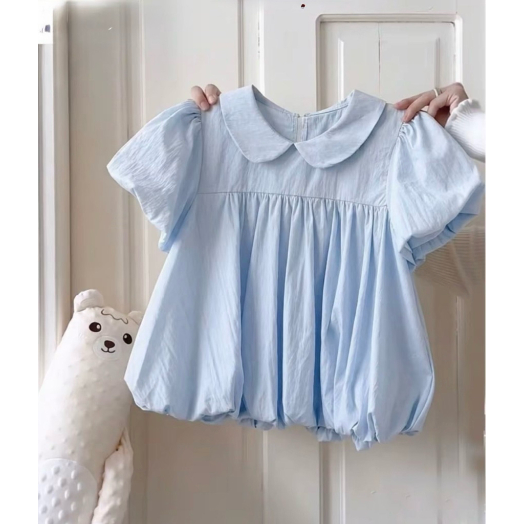 Áo babydoll Nữ Áo Bí Cổ Sen Dễ Thương [FREESHIP]🌸Áo Kiểu Nữ Tay Phồng Phong Cách Ulzzang🌸 | BigBuy360 - bigbuy360.vn