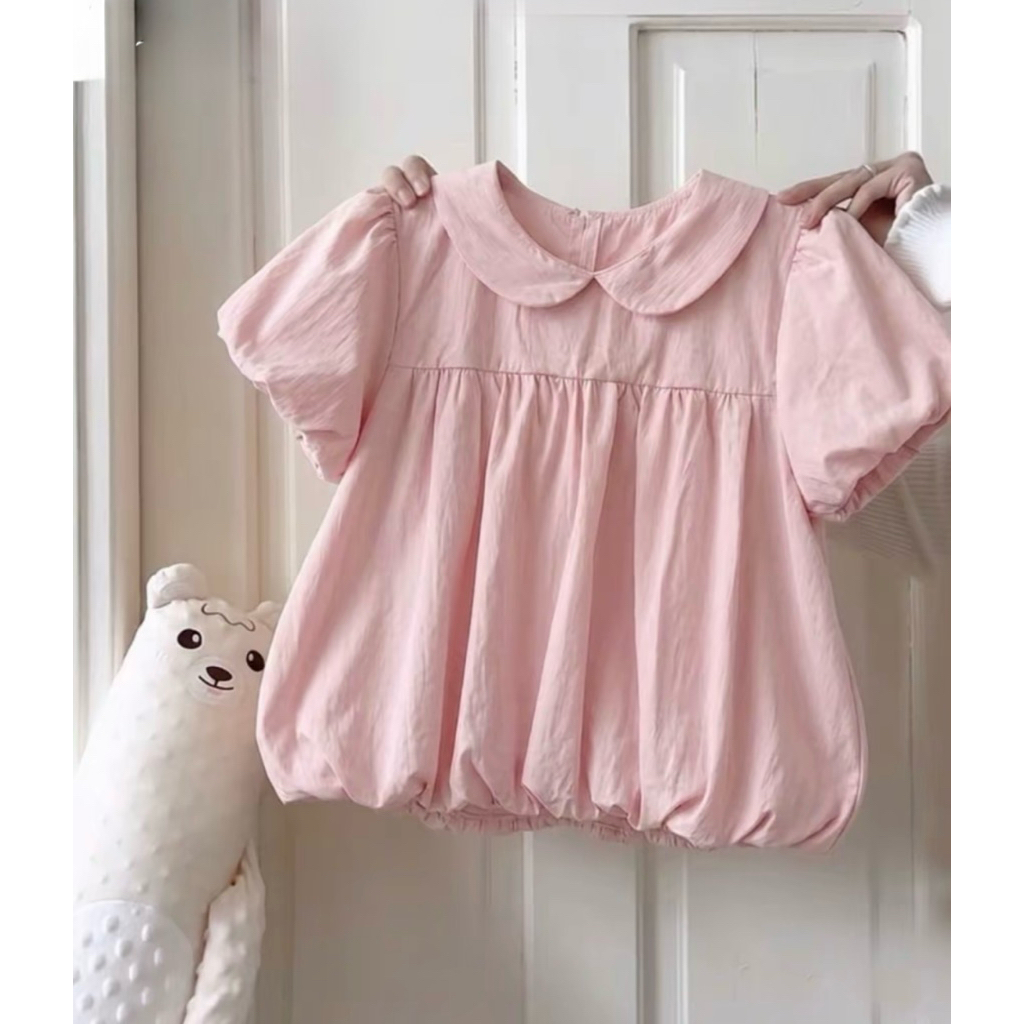 Áo babydoll Nữ Áo Bí Cổ Sen Dễ Thương [FREESHIP]🌸Áo Kiểu Nữ Tay Phồng Phong Cách Ulzzang🌸 | BigBuy360 - bigbuy360.vn