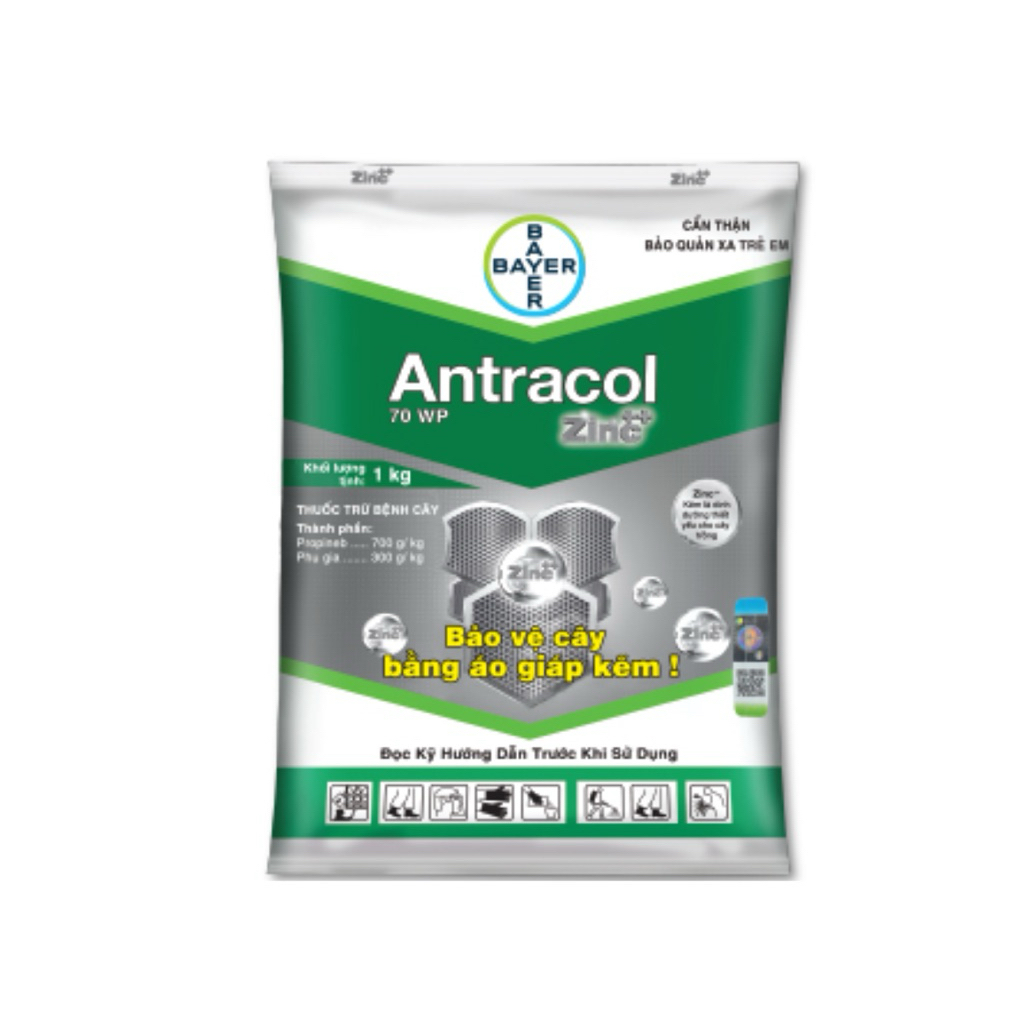 1 gói Antracol 70wp gói 1kg - bảo vệ cây bằng áo giáp kẽm