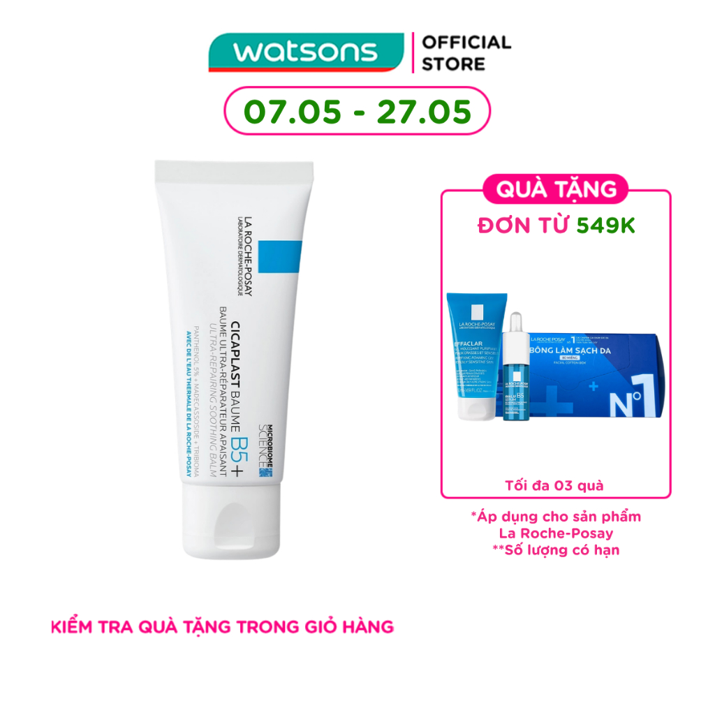 Kem Dưỡng Da La Roche-Posay Làm Dịu Kích Ứng & Phục Hồi Da B5+ 40ml