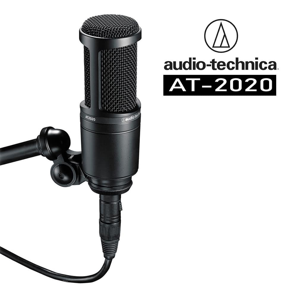 [Chính Hãng, BH 3 Năm] Micro AT2020 Audio Technica Mic Thu Âm Phòng Studio, Microphone Cardioid AT-2