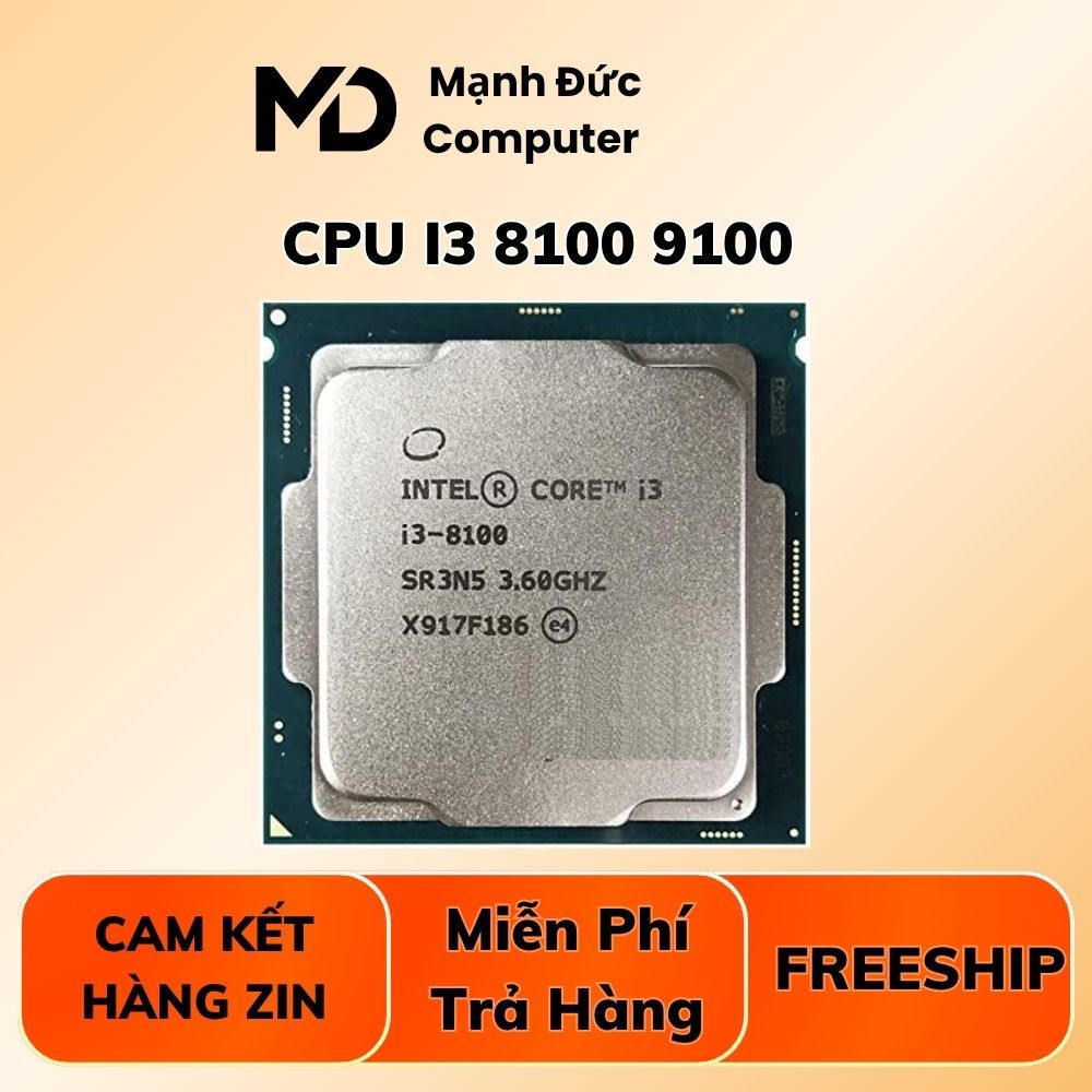 CPU intel Core i3 9100 | i3 8100 Hàng Bóc Máy Không Lỗi lầm gì sk 1151V2