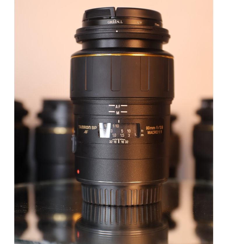 Lens canon TAMRON AF 90mm F2.8 SP MACRO (Phiên bản huyền thoại tamron 90 - 99%) - hàng về ngày 6-5-2026