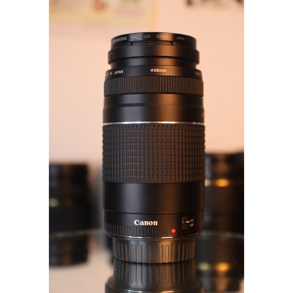 Lens Canon 75-300mm EF 1:4-5.6 II USM (99%) - Lens máy ảnh