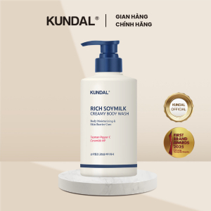 Sữa tắm dưỡng ẩm Kundal Rich Soymilk 500ml