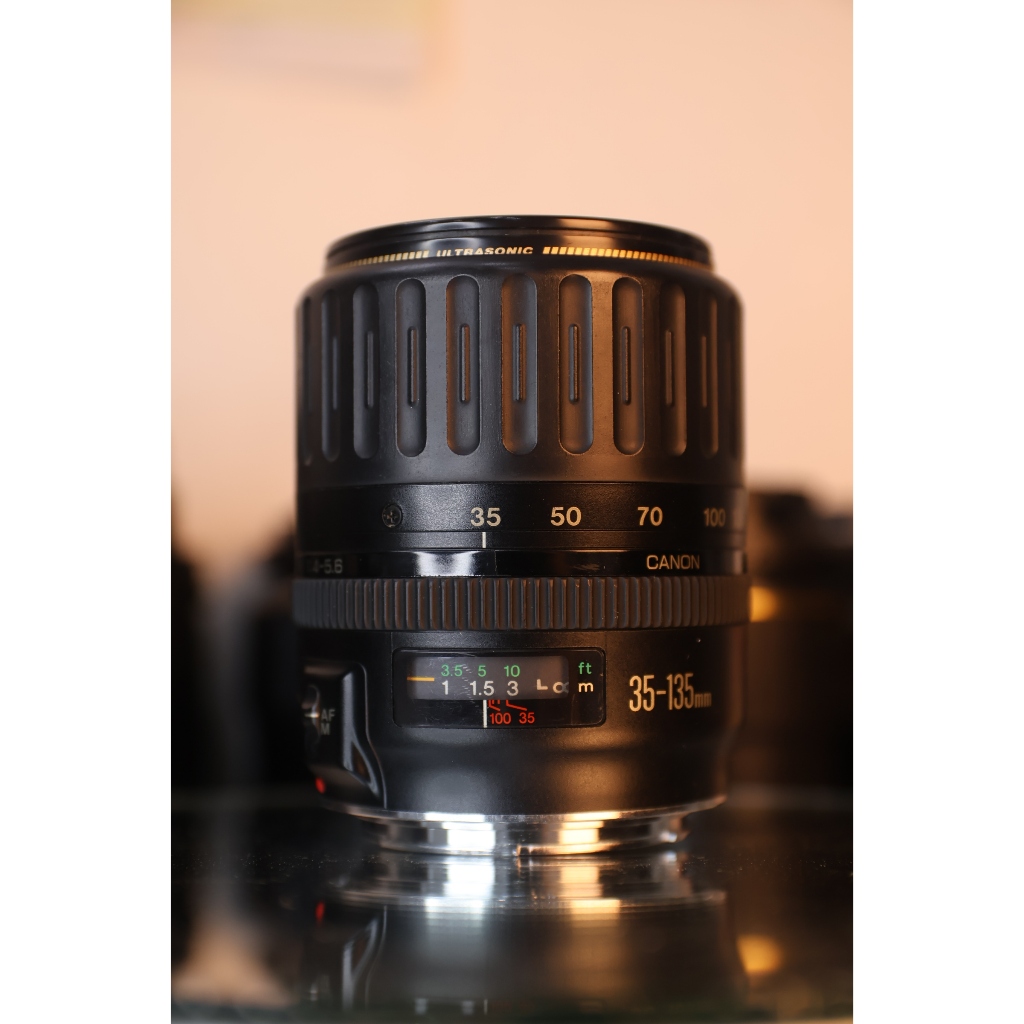 Lens Canon  35-135mm 4-5.6 ULTRASONIC  - canon ef mount ( ngoại hình đẹp - kính đẹp) - Ống kính Canon EF