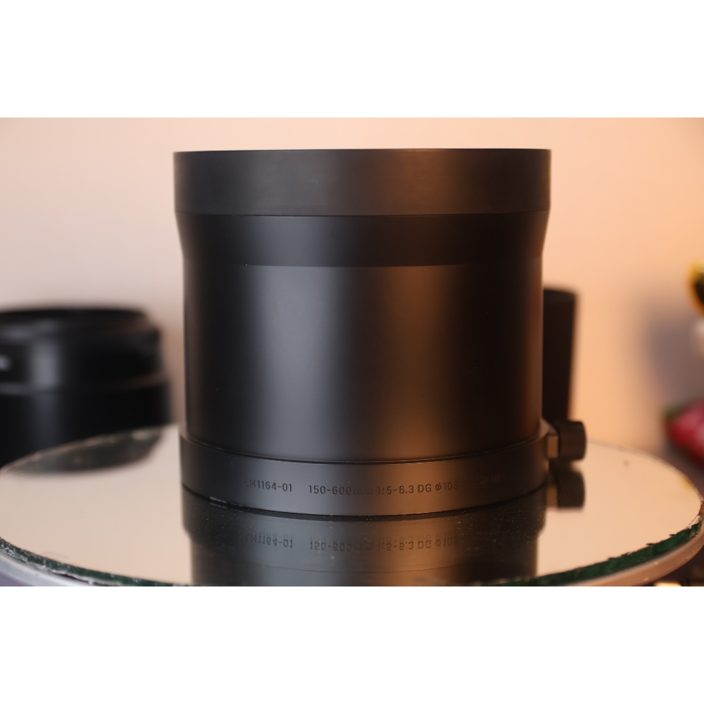 Hood lens Sigma 150-600mm Sport 99% LH1164-01 hood zin - Hợp kim - Dùng cho máy full frame - Lens máy ảnh