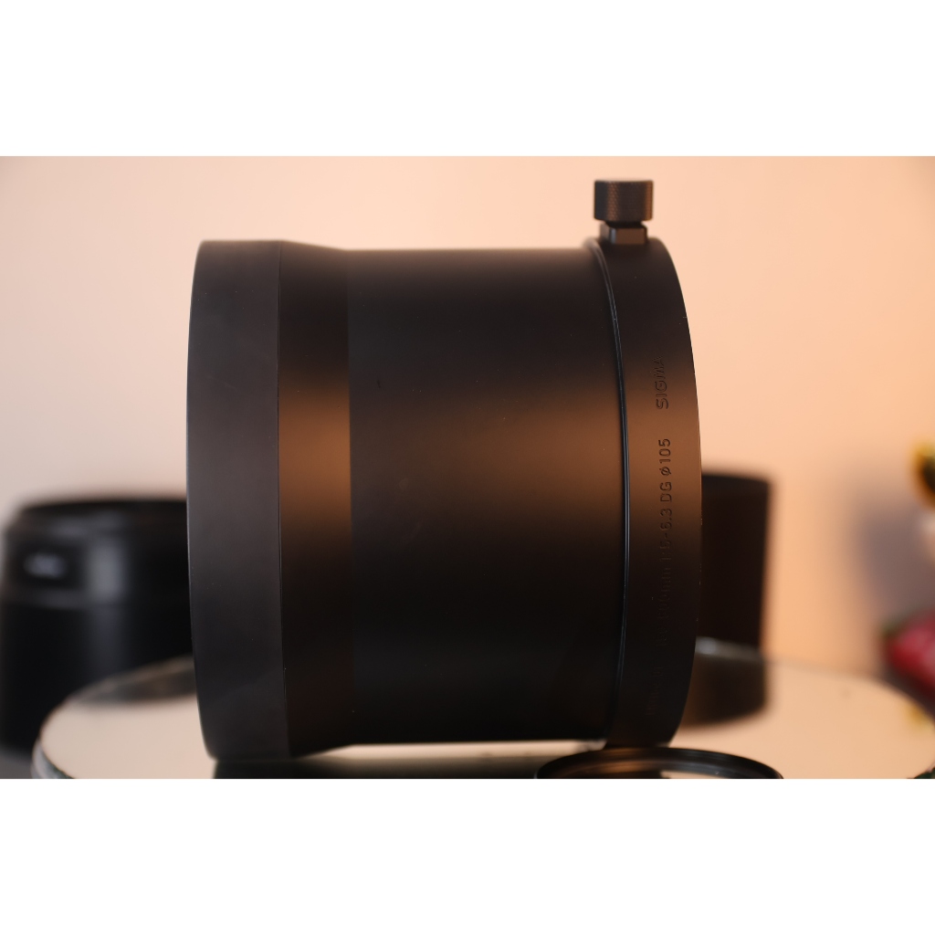 Hood lens Sigma 150-600mm Sport 99% LH1164-01 hood zin - Hợp kim - Dùng cho máy full frame - Lens máy ảnh