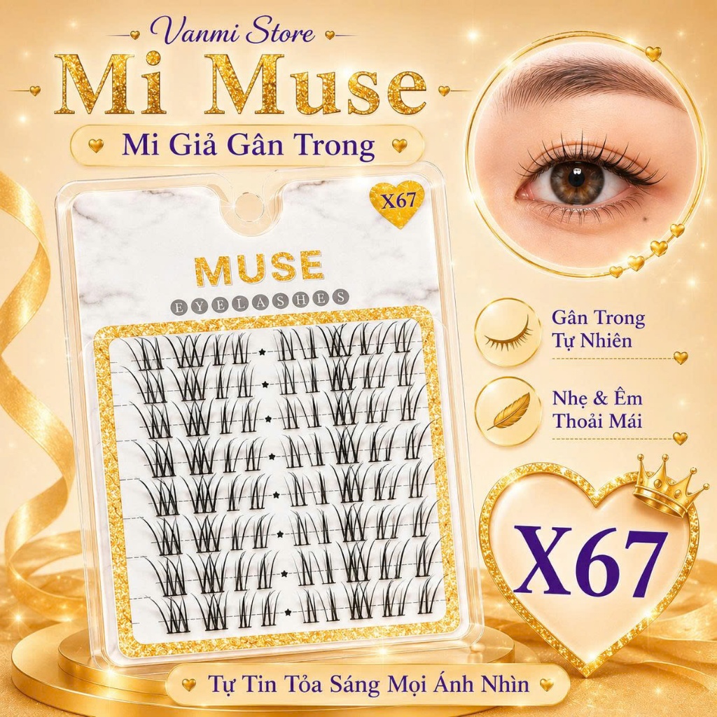 Mi X67, Mi Muse Cụm Tách Sợi Siêu Tự Nhiên - Vanmi Store
