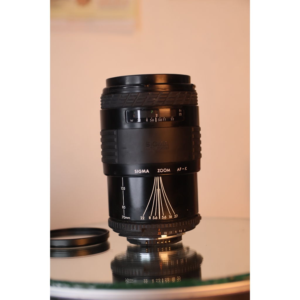 Lens Nikon  Sigma 70-210mm f4 zoom af-k