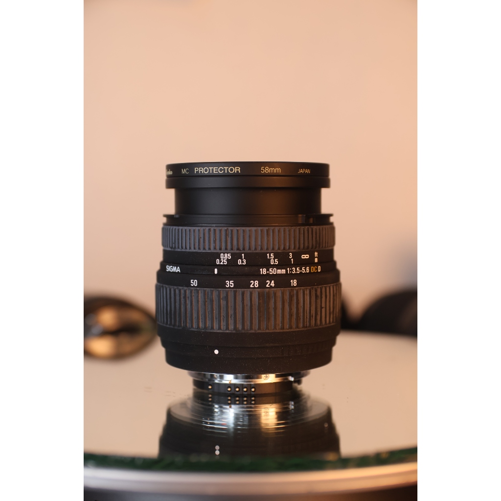 Lens crop mount Sigma 18-50mm f3.5-5.6 DC (Canon crop ef-s - Nikon) - Lens máy ảnh