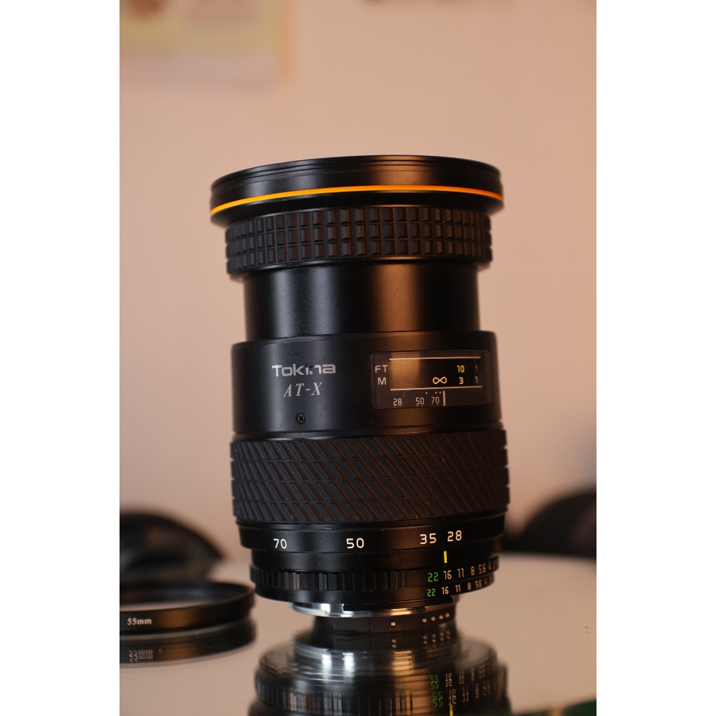 Lens Nikon f2.8 Tokina AT-X 28-70mm f2.8