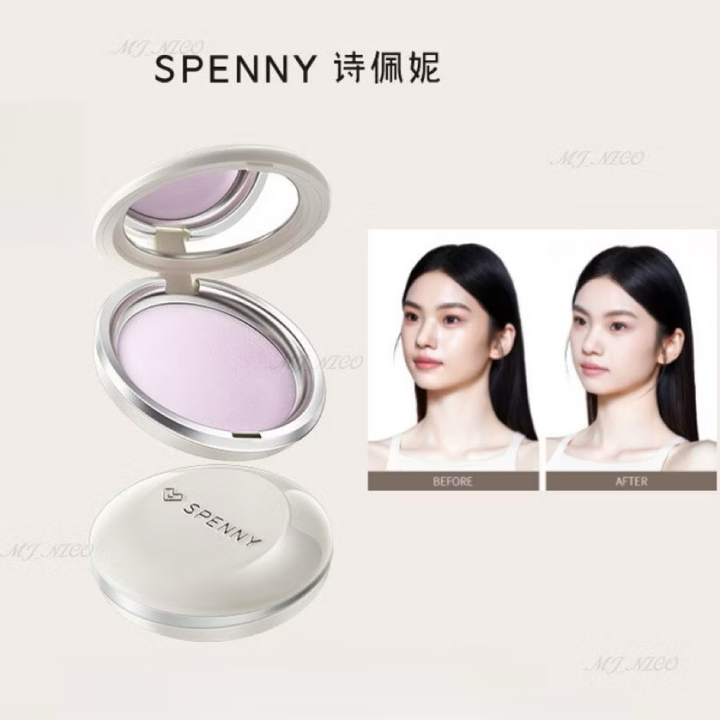 SPENNY Phấn Phủ Dạng Bột Nén Trang Điểm Kiềm Dầu