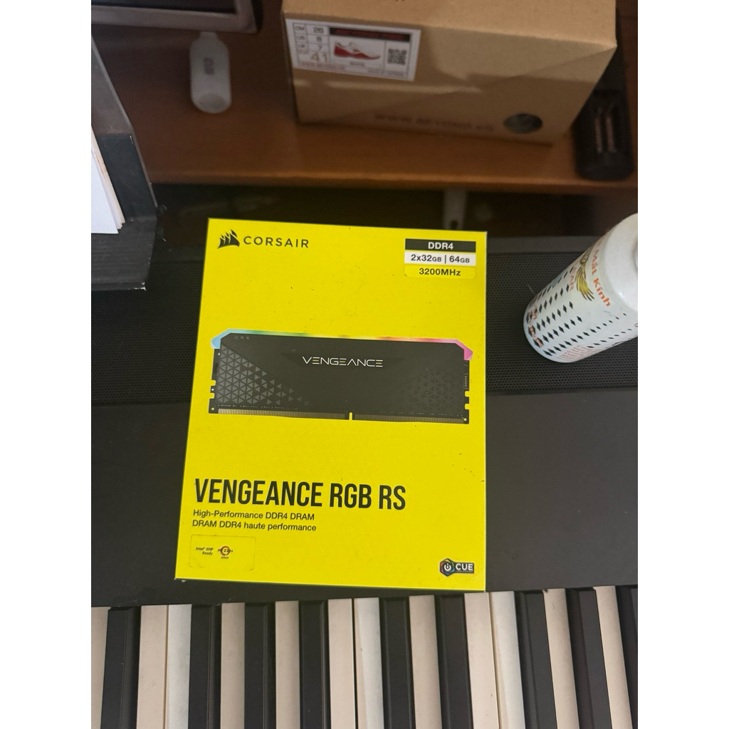 Ram PC Corsair Vengeance RGB RS 64GB 3200MHz DDR4 (2x32GB)