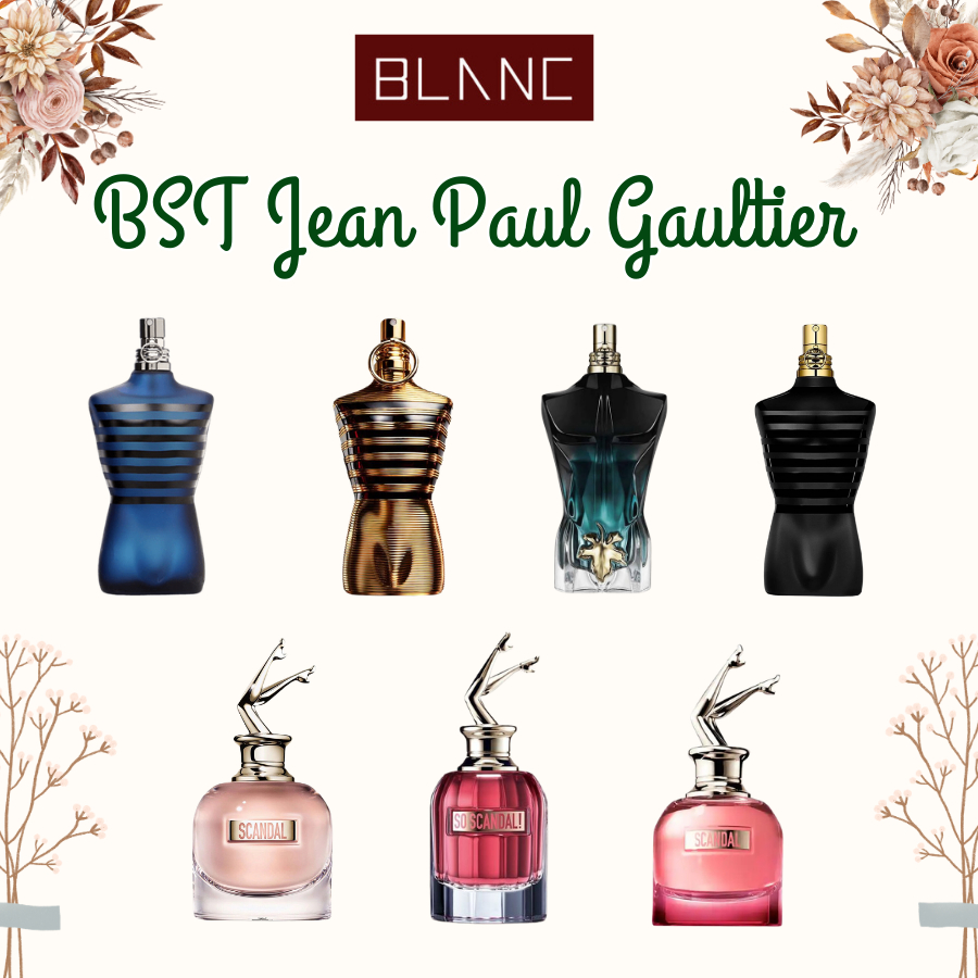 Bộ Sưu Tập Nước Hoa Chiết Le Beau, Le Male Le Parfum, Le Male Elixir, Ultra Male, Scandal, So Scanda
