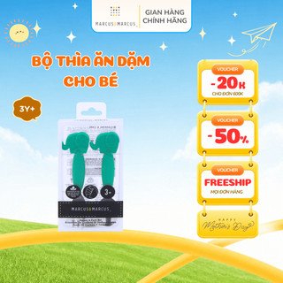Bộ thìa nĩa ăn dặm cho bé marcus & marcus, từ 3 tuổi - ollie