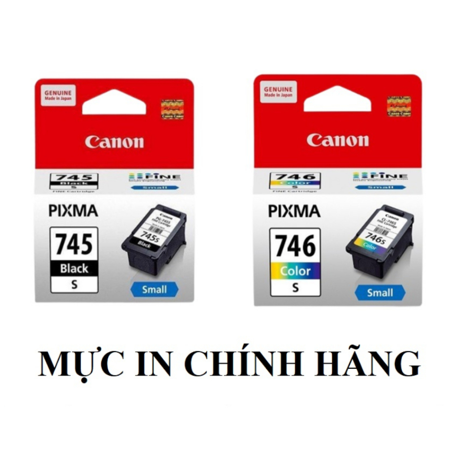 Combo mực in Canon PG-745S Black và Canon CL-746S Color - HÀNG CHÍNH HÃNG