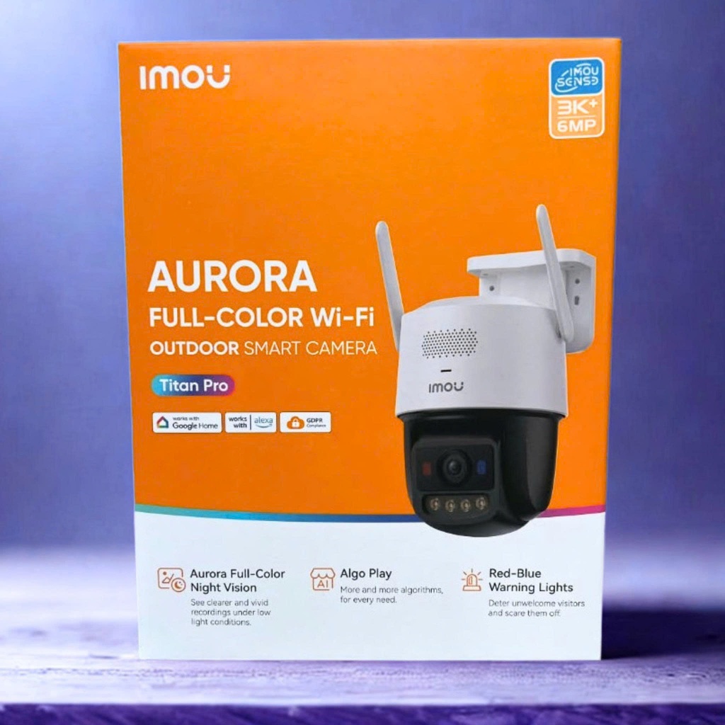 Camera IMOU ngoài trời Titan Pro - IPC-U7LP-6V0NE 6MP 3K+ hỗ trợ quay – quét (Pan & Tilt) toàn diện | BigBuy360 - bigbuy360.vn