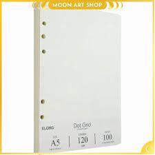 [COMBO 3/1] Ruột giấy refill sổ còng Dot Grid A5 Klong - 100 tờ; MS: 997