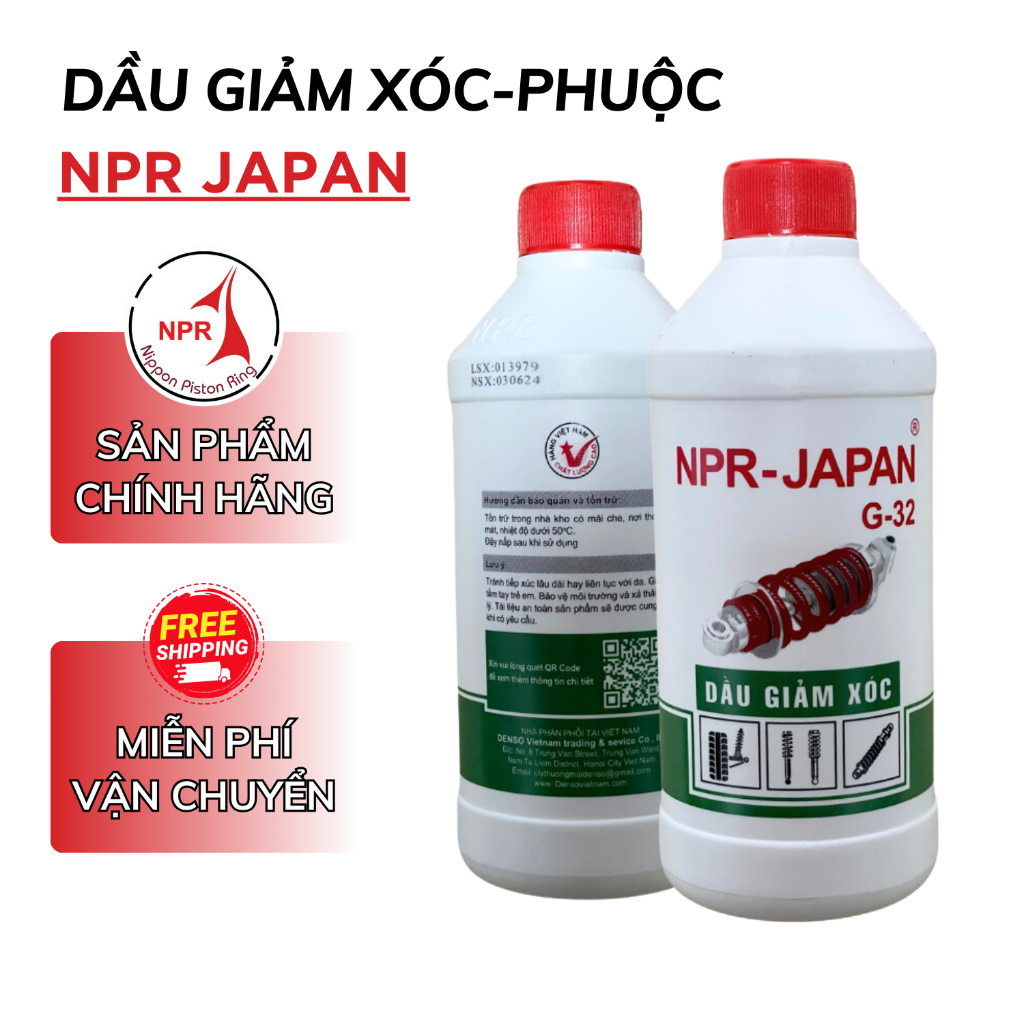 Dầu phuộc, giảm xóc - Dầu phuộc xe điện, xe máy, ô tô chuyên dụng NPR JAPAN