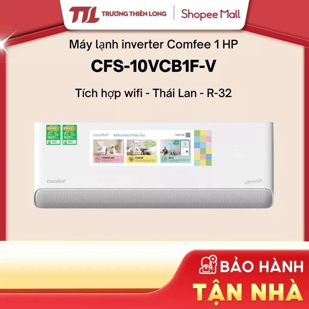 CFS-10VCB1F-V | Máy Lạnh Comfee Inverter 1 HP CFS-10VCB1F-V [FREESHIP HCM]