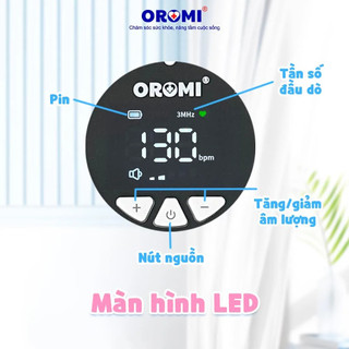 Máy Đo Tim Thai Cầm Tay Oromi CONTEC10A