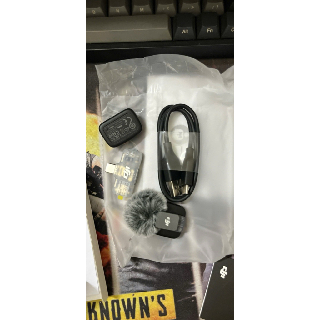 Microphone DJI MIC MINI ĐEN (1TX, 1RX)
