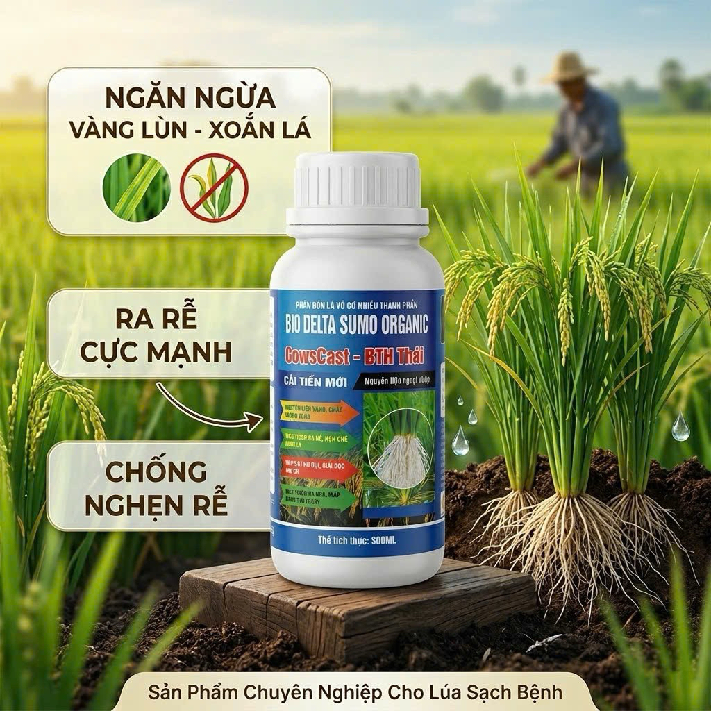 ComCat Thái(chai500ml) giúp phục hồi cây ra rễ mạnh cho cây trồng