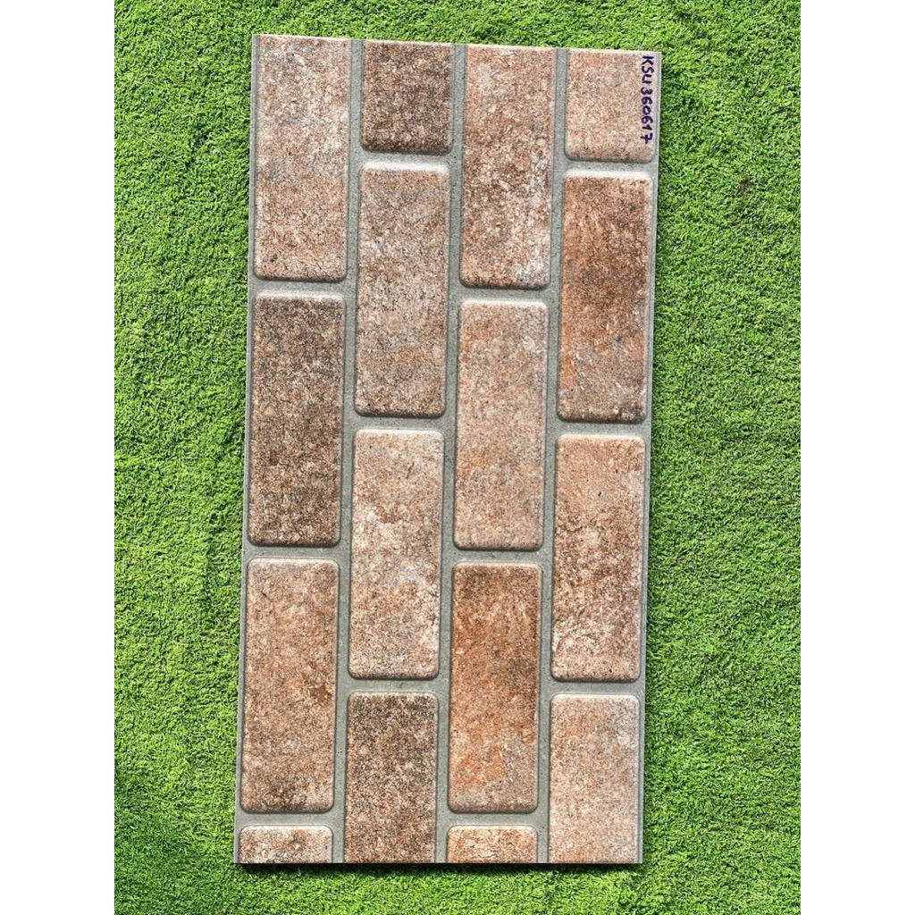 gạch 30x60 trang trí giả đá - ốp mặt tiền- tường decor TK