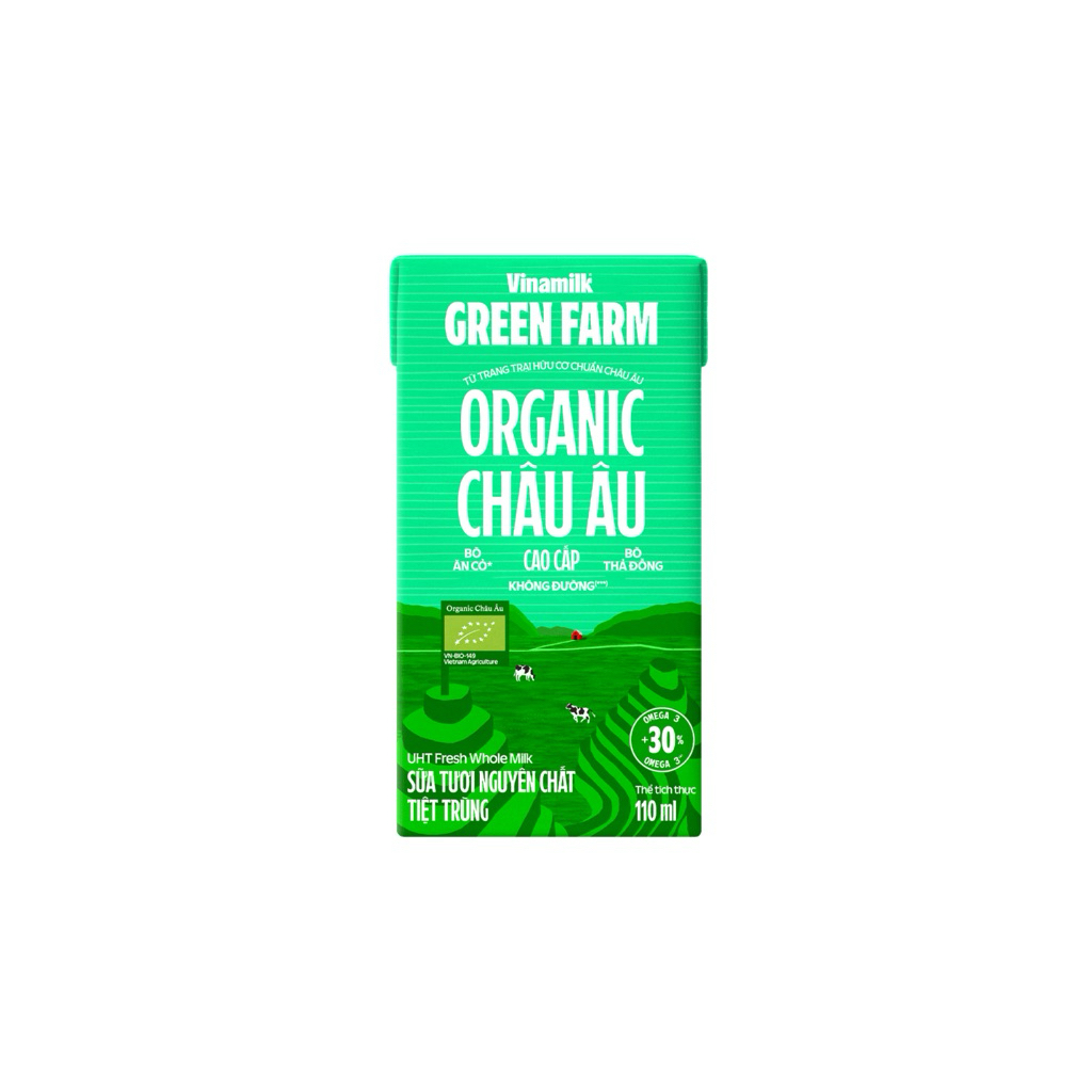 4 hộp sữa Vinamilk OGANIC 110ML