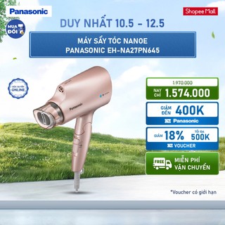 Máy sấy tóc Nanoe dưỡng ẩm, chăm sóc tóc và da đầu Panasonic EH-NA27PN645