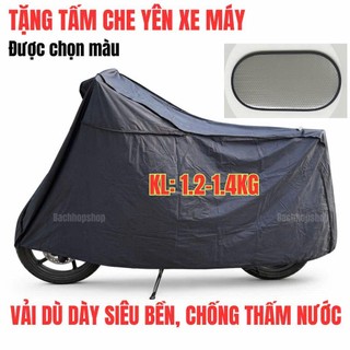 Áo trùm, bạt trùm xe máy che nắng chống mưa cao cấp
