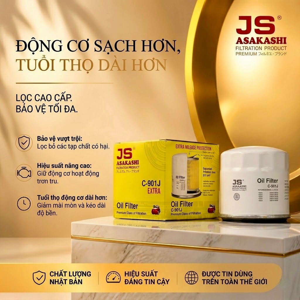 Lọc nhớt Morning hiệu JS | C901J