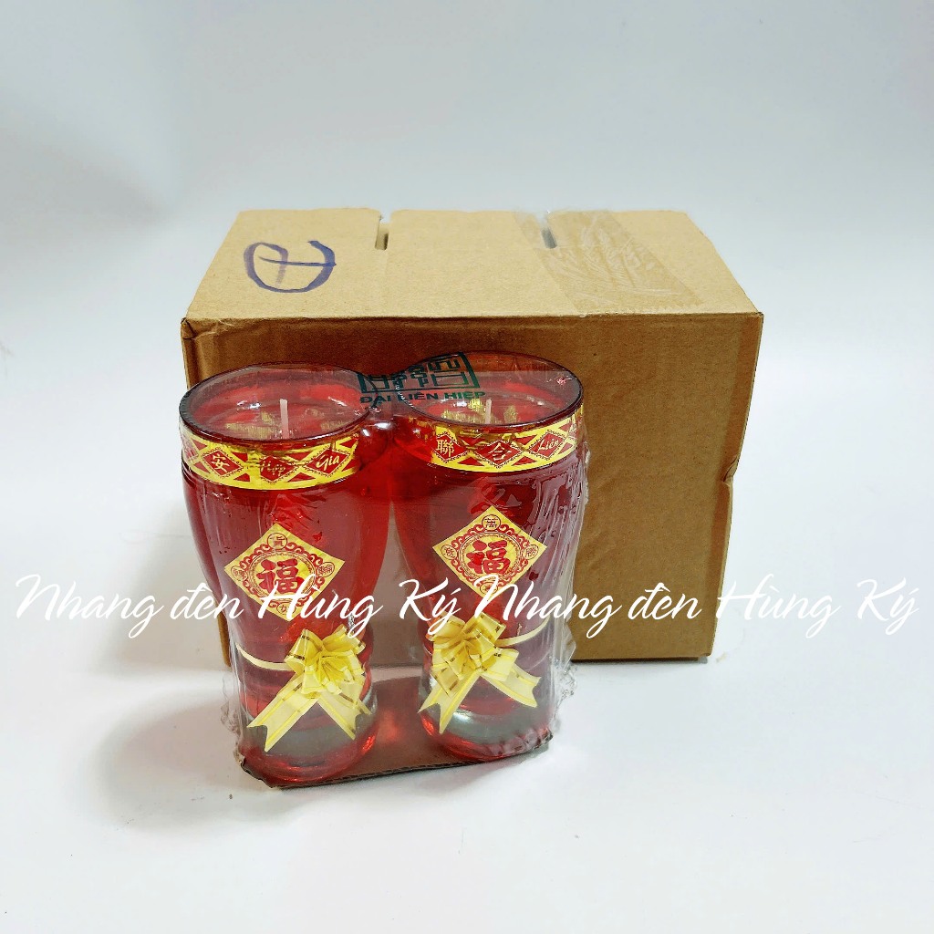 {3 cặp} Đèn ly A18 cao 14.5cm