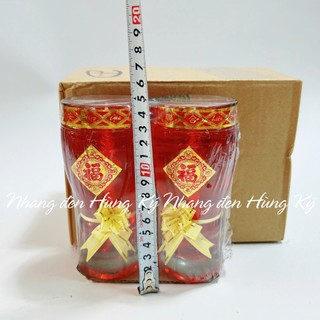 {3 cặp} Đèn ly A18 cao 14.5cm